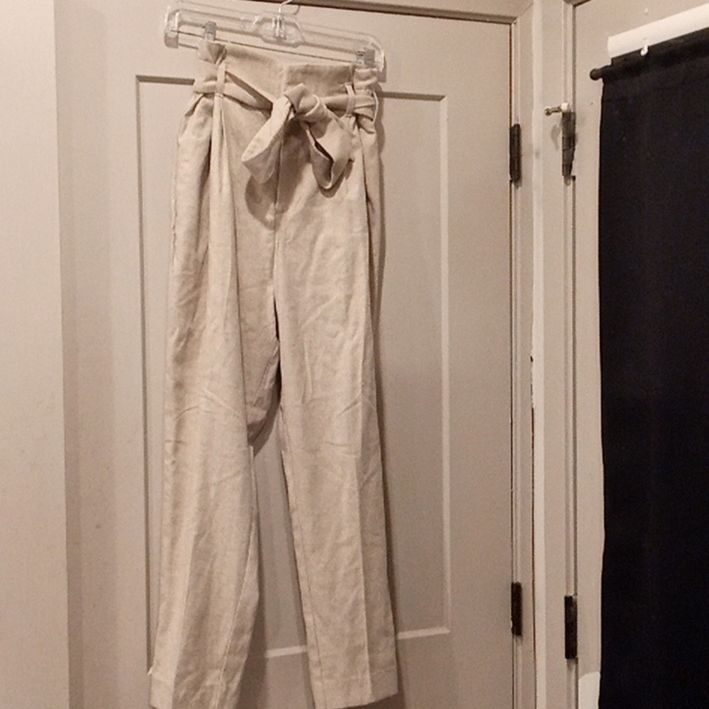 H&M paper bag pants
